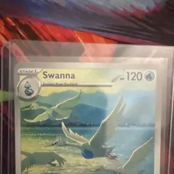 The Pokemon Company Swanna 110/086 Sv: White Flare Holo EN Stage 1 120 HP - Image 4