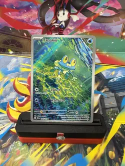 Froakie Illustration Rare 088/086 Pokemon Mega Evolution Chaos Rising NM - Image 1
