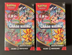 TCG pokemon: Chaos Rising Booster Bundles lot of 2 SEALED - Image 1