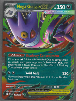 Mega Gengar ex 056/094 - Phantasmal Flames NM - Image 1