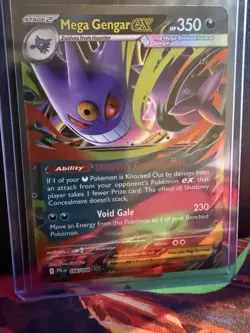 Mega Gengar ex Phantasmal Flames Holo Pokemon TCG 056/094 Ultra Rare - Image 1