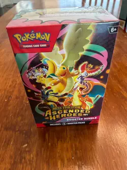 Pokemon Ascended Heroes 6 pack booster bundle Mega Evolution factory sealed - Image 2