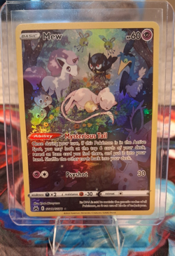 The Pokemon Company Mew GG10/GG70 Crown Zenith Galarian Gallery Holo🔥🔥 - Image 1