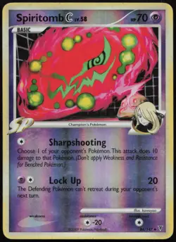 Spiritomb C 84/147 MP Supreme Victors Uncommon Reverse Holo Pokemon - Image 1