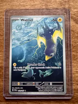 Wattrel 178/167 Illustration Rare Twilight Masquerade Pokemon Near Mint - Image 1