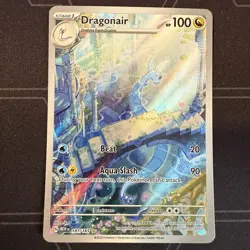 Pokemon Dragonair 181/165 Scarlet & Violet 151 Holo Illustration Rare (NM) - Image 1