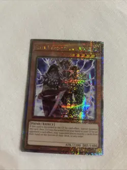 RA03-EN158 Sillva, Warlord of Dark World Quarter Century Secret Rare 1st YuGiOh - Image 1