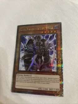 RA03-EN158 Sillva, Warlord of Dark World Quarter Century Secret Rare 1st YuGiOh - Image 3