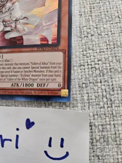 [Fresh card] Fallen of the White Dragon (Secret Rare) BPRO-EN024 YuGiOh TCG mint - Image 5