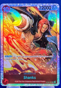 Shanks OP06-007 SR | Premium Booster -The Best- Vol.2 | One Piece TCG | English - Image 1