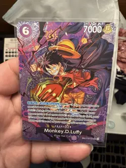 One Piece Monkey D. Luffy ST26-005 OP-15 SP - Image 1