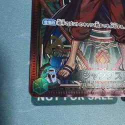 Shanks ST16-004 SR Special Parallel SP OP09 The New Emperor One Piece Japan NM - Image 4