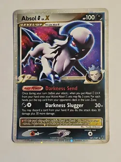 Pokemon TCG Absol G LV.X Holo Card Supreme Victors Ultra Rare 141/147 - Image 1