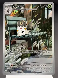 Spewpa 089/088 - Illustration Rare - Perfect Porder Pokemon Card MINT - Image 1