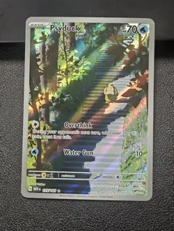 Pokemon TCG Psyduck Illustration Rare Holo Card 175/165 SV Scarlet & Violet 151 - Image 1