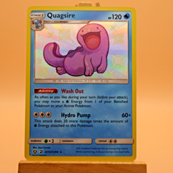 Quagsire SV10/SV94 Pokemon Hidden Fates Holo Card - Image 1
