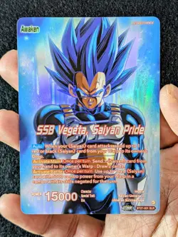 BT27-001 SLR SSB Vegeta Dragonball Super TCG Card Game Near Mint Pack Fresh - Image 1