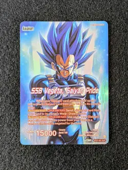 BT27-001 SLR SSB Vegeta Dragonball Super TCG Card Game Near Mint Pack Fresh - Image 2