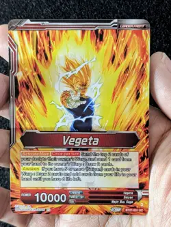 BT27-001 SLR SSB Vegeta Dragonball Super TCG Card Game Near Mint Pack Fresh - Image 3