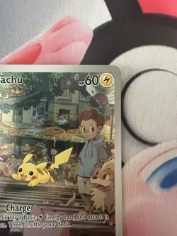 Pikachu 173/165 SV: MEW EN-151 Illustration Rare Pokemon Card (2) - Image 3