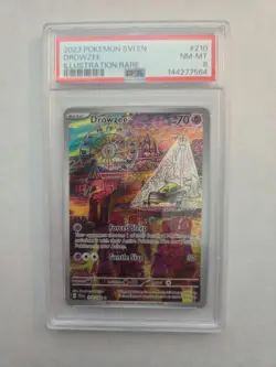 Drowzee #210/198 Scarlet & Violet PSA 8 Pokemon Card - Image 1