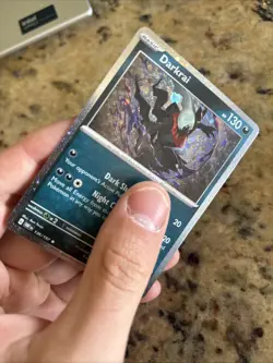 Pokemon TCG Darkrai Cosmos Holo Rare Card #136/197 - Image 3