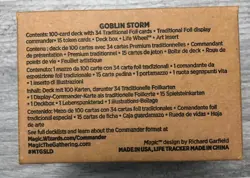 MTG Secret Lair Commander Deck: Goblin Storm - Sealed | IN HAND, READY TO SHIP - Image 2