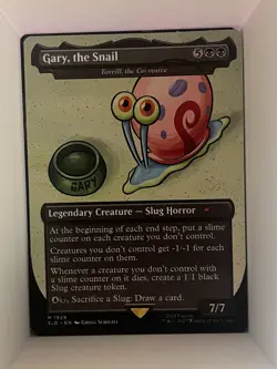 Gary, the Snail - Toxrill, the Corrosive M Secret Lair Drop Series 1929 NM - Image 1