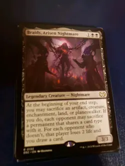 Wizards of the Coast MTG Braids, Arisen Nightmare Legendary Creature Black EN 3… - Image 1