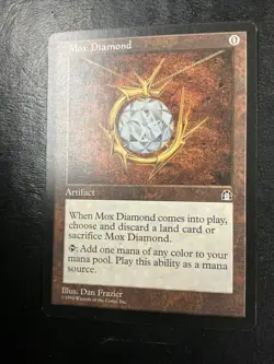 Mox Diamond Stronghold Magic The Gathering - Image 4