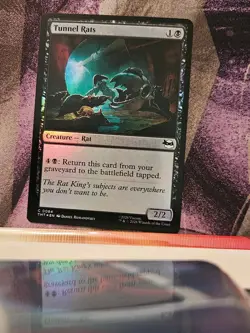 Tunnel Rats 0084 Teenage Mutant Ninja Turtles Magic: The Gathering Foil NM - Image 1
