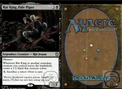 Rat King, Pale Piper 19 Commander: Teenage Mutant Ninja Turtles Magic: MTG NM/M - Image 2