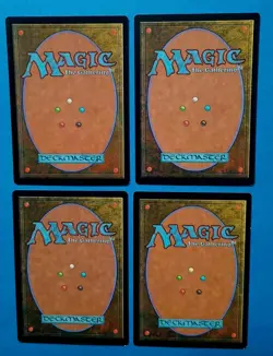 Magic the Gathering MTG Visions HEARTH CHARM X 4 VLP/EX C 1997! - Image 3
