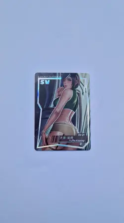 SV-21 Yuffie Kisaragi Final Fantasy VII Lucky Goddess 2 Goddess Story Waifu Card - Image 1