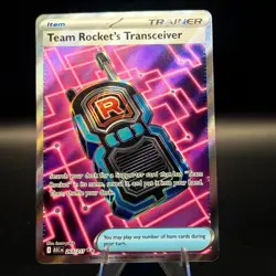 POKEMON TEAM ROCKET'S TRANSCEIVER 263/217 ASCENDED HEROES NEAR MINT - Image 1