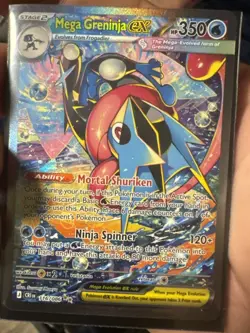 Mega Greninja ex SIR 116/086 Chaos Rising Special Illustration Rare Pokemon TCG - Image 1