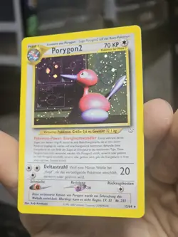 Pokemon TCG (GERMAN) Porygon2 Neo Revelation 12/64 Light Play Unlimited - Image 2