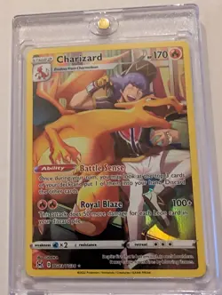 Pokemon Charizard Trainer Gallery Ultra Rare SWSH11: Lost Origin TG03/TG30 Mint - Image 4
