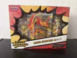 Pokemon TCG Mega Evolution—Ascended Heroes Mega Emboar EX Box Booster Promo - Image 1