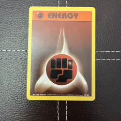 Pokemon TCG - Fighting Energy - 97/102 - Base Set - LP Unlimited Common (1999) - Image 1