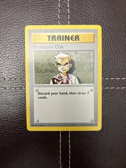 Pokemon TCG - Professor Oak 88/102 - Shadowless Base Set - MP/LP Uncommon (1999) - Image 1