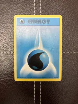 Pokemon TCG - Water Energy - 102/102 - Shadowless Base Set - HP Common (1999) - Image 1