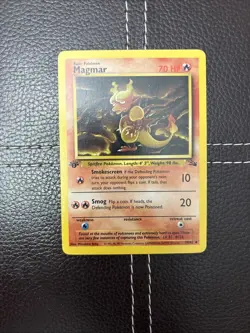 Pokemon TCG - Magmar - 39/62 - Fossil - MP 1st Edition Uncommon (1999) - Image 1
