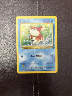 Pokemon TCG - Goldeen - 53/64 - Jungle - LP Unlimited Common (1999) - Image 1