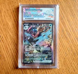 Pokemon TCG Greninja EX SVP132 Shrouded Fable Promo Graded ACE 10 - Image 3