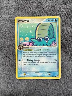 Omanyte 60/92 Legend Maker Pokemon Card - Image 1