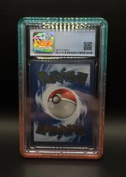 CGC 9.5 Blue Label Pokemon Card Charizard #4 Gold Metal Celebrations UPC 25th - Image 2