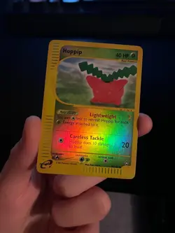 Hoppip 083/147 Aquapolis Reverse Holo Pokemon TCG Vintage MP Clean - Image 1