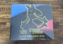 Crown Zenith Pokemon card elite trainer box etb - Image 1