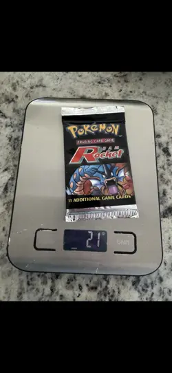 2000 Pokemon SEALED Unopened Team Rocket BOOSTER PACK WotC Gyarados - Image 1